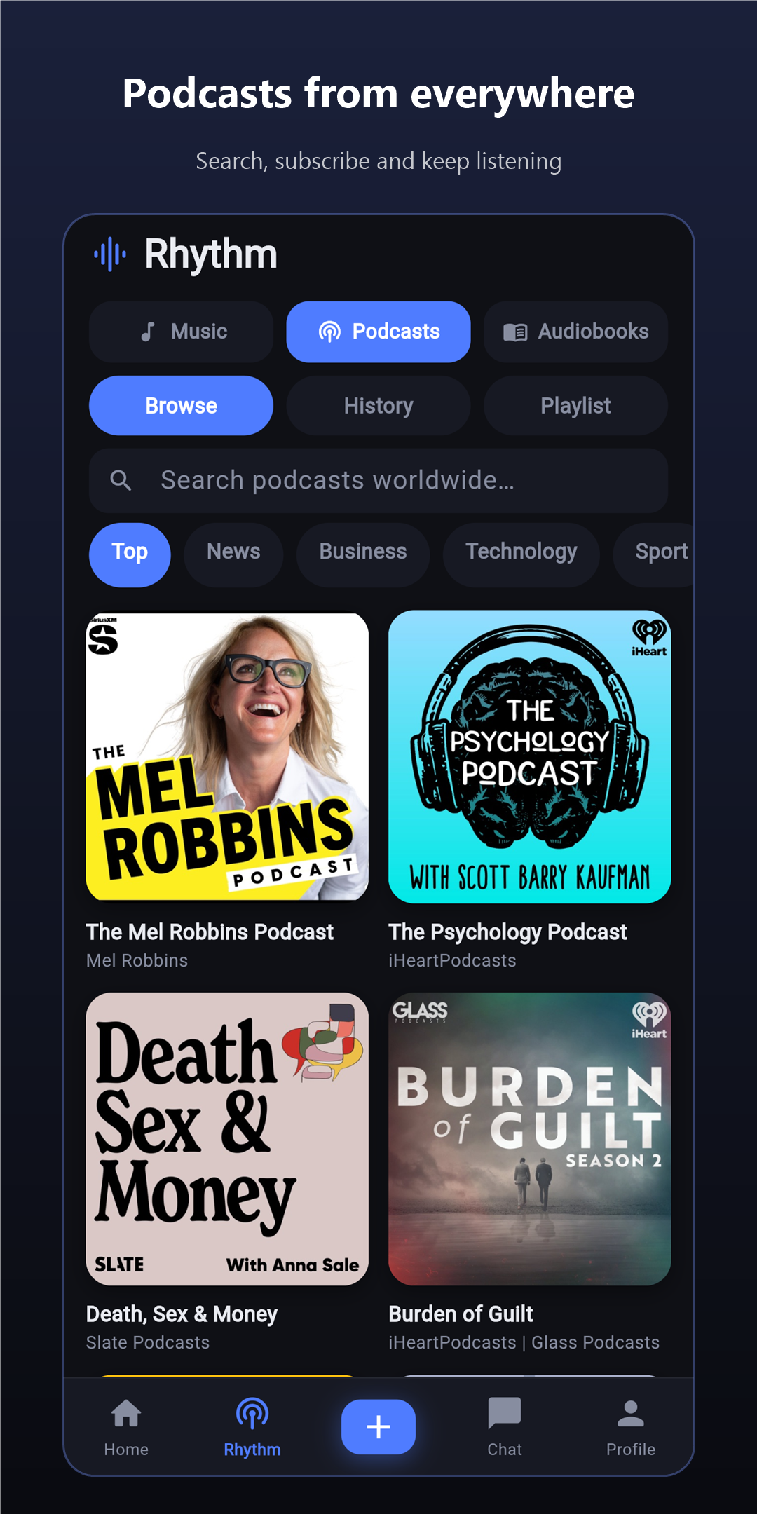 Podcasts from everywhere in Sigmacta